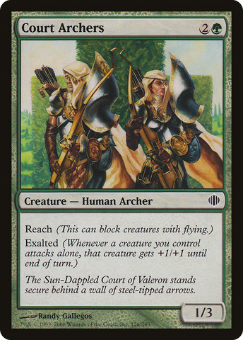 {C} Court Archers [Shards of Alara][ALA 126]