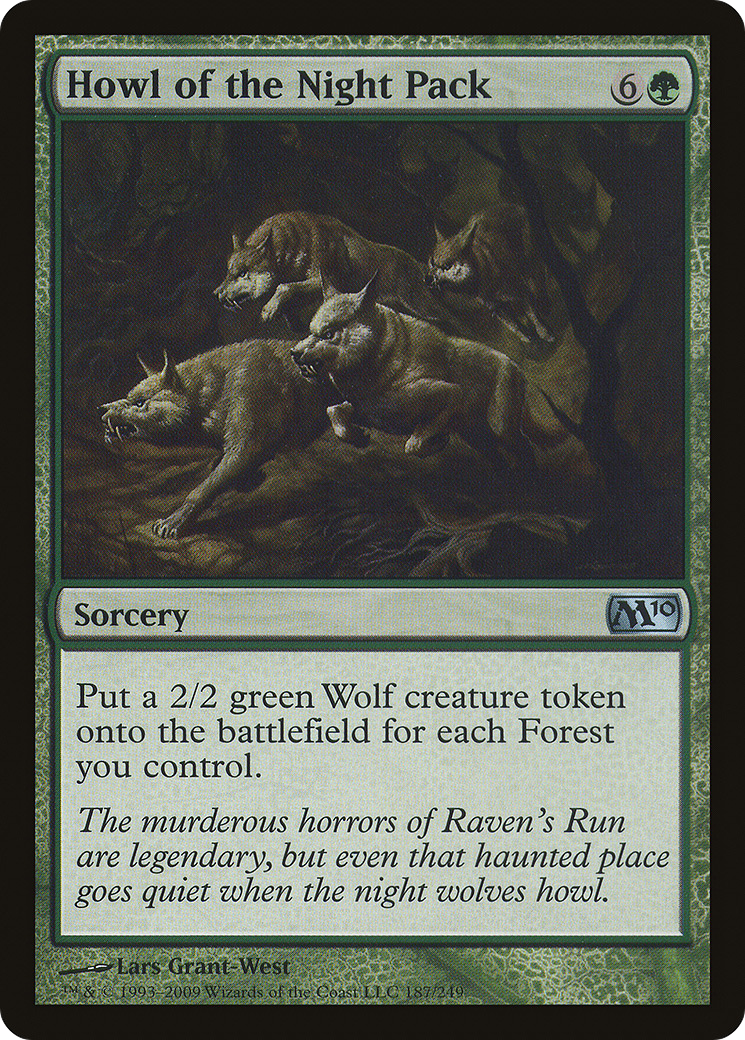 {C} Howl of the Night Pack [Magic 2010][M10 187]