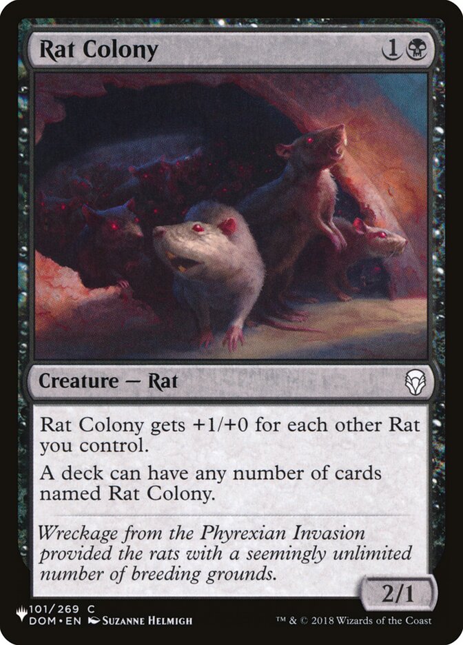 {C} Rat Colony [The List][LS DOM 101]