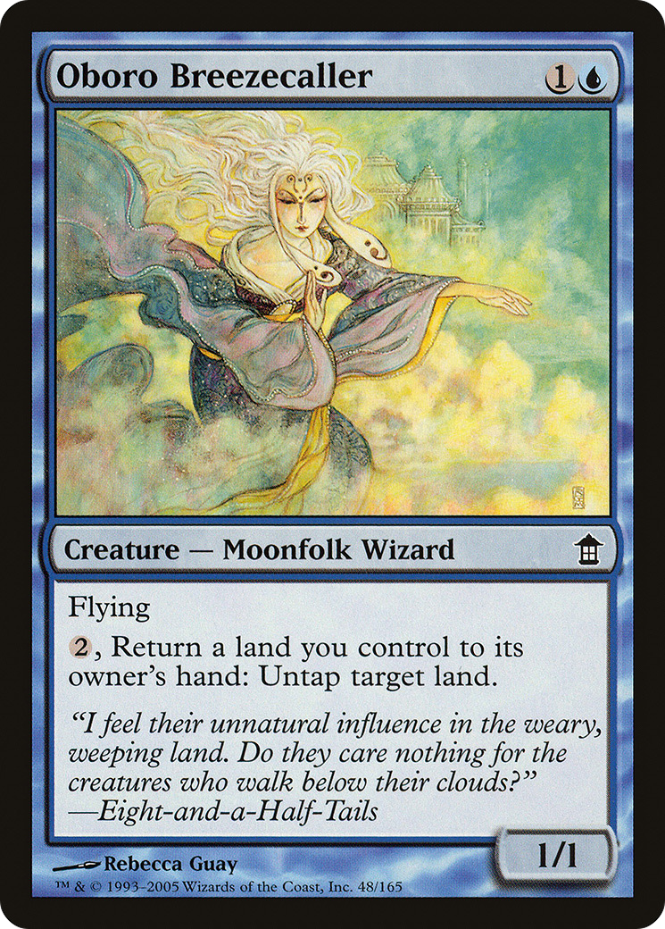 {C} Oboro Breezecaller [Saviors of Kamigawa][SOK 048]