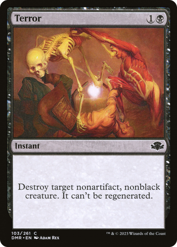 {C} Terror [Dominaria Remastered][DMR 103]