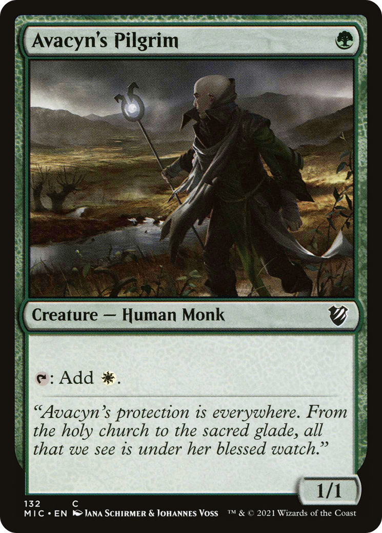{C} Avacyn's Pilgrim [Innistrad: Midnight Hunt Commander][MIC 132]