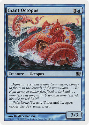 {C} Giant Octopus [Ninth Edition][9ED S04]