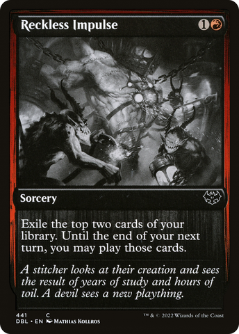 {C} Reckless Impulse [Innistrad: Double Feature][DBL 441]