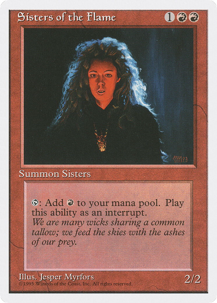 {C} Sisters of the Flame [Fourth Edition][4ED 221]