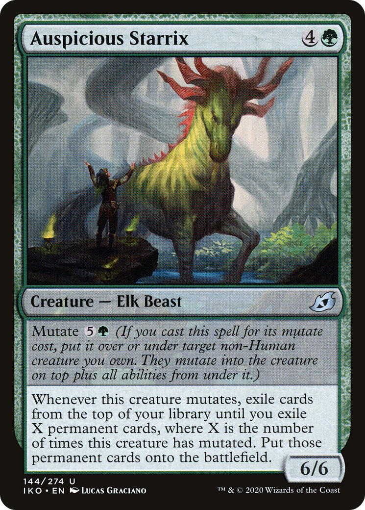 {C} Auspicious Starrix [Ikoria: Lair of Behemoths][IKO 144]
