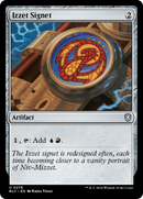 {C} Izzet Signet [Bloomburrow Commander][BLC 278]