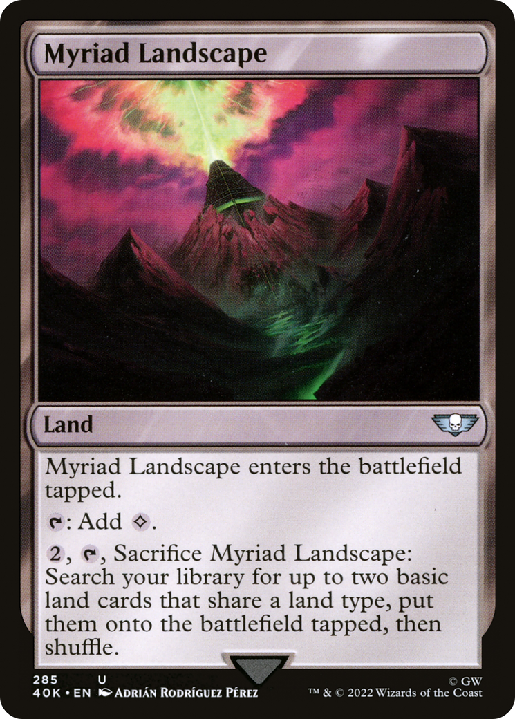 {C} Myriad Landscape [Universes Beyond: Warhammer 40,000][40K 285]