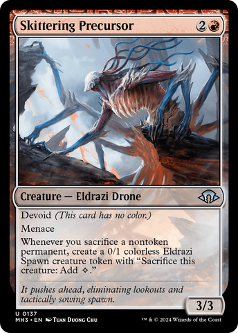 {C} Skittering Precursor [Modern Horizons 3][MH3 137]