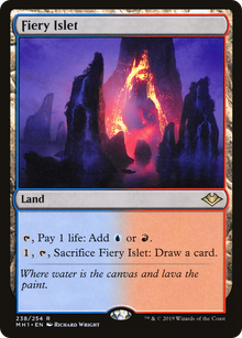 {R} Fiery Islet [Modern Horizons][MH1 238]