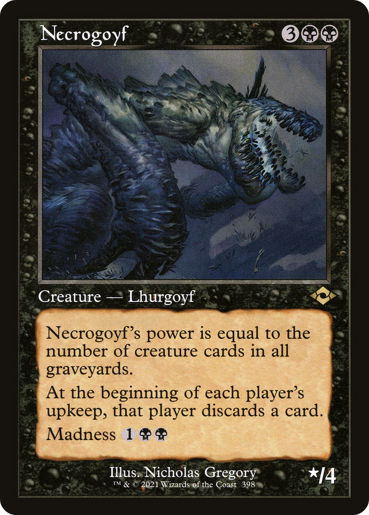 {R} Necrogoyf (Retro) [Modern Horizons 2][MH2 398]
