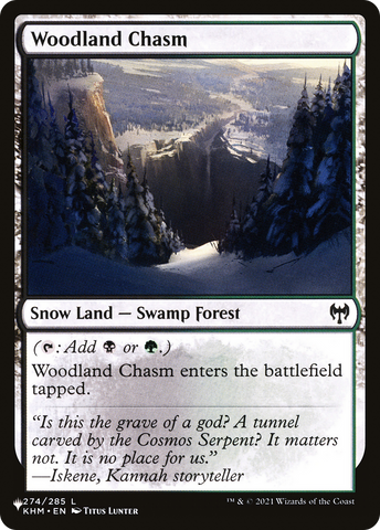 {C} Woodland Chasm [Secret Lair: From Cute to Brute][SLD 274]