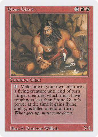 {C} Stone Giant [Revised Edition][3ED 179]