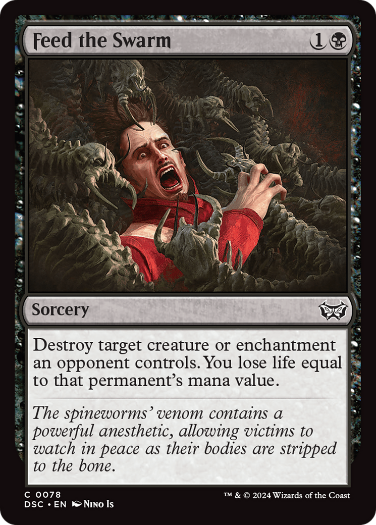 {C} Feed the Swarm [Duskmourn: House of Horror Commander][DSC 078]