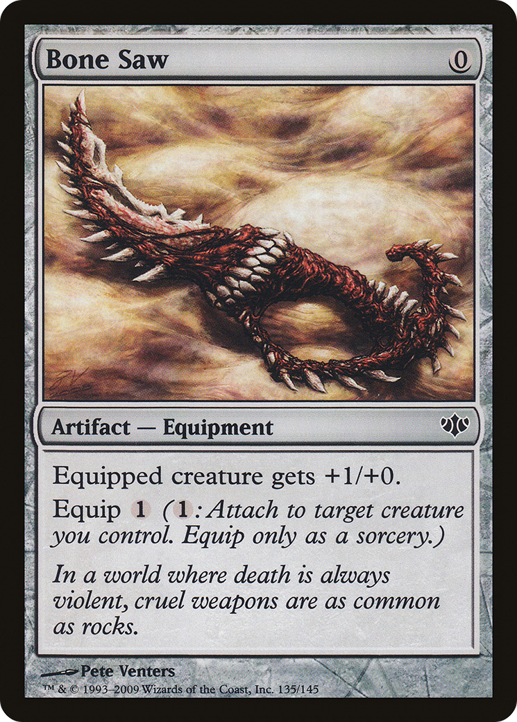{C} Bone Saw [Conflux][CON 135]