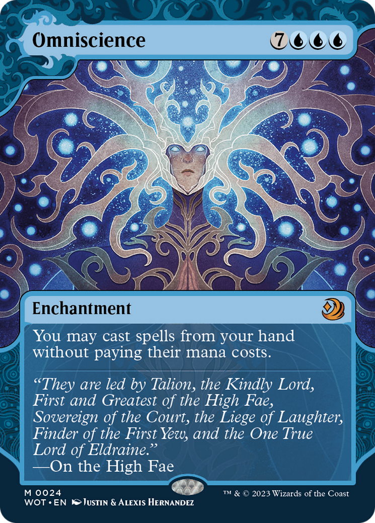 {R} Omniscience [Wilds of Eldraine: Enchanting Tales][WOT 024]