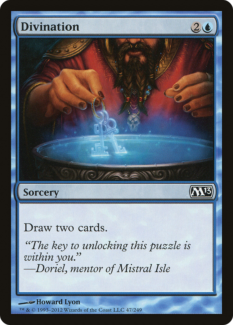 {C} Divination [Magic 2013][M13 047]