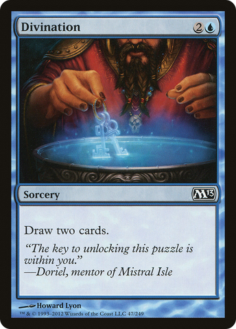 {C} Divination [Magic 2013][M13 047]