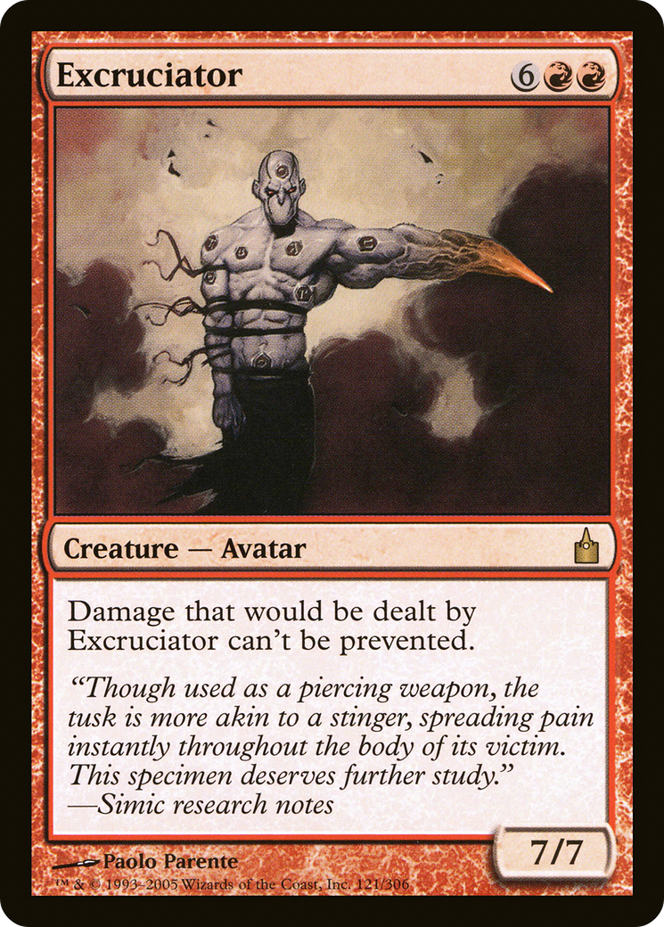 {R} Excruciator [Ravnica: City of Guilds][RAV 121]