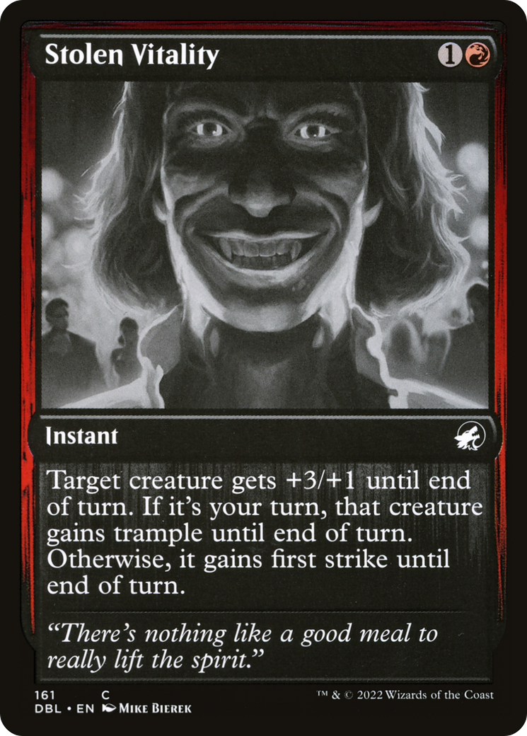{C} Stolen Vitality [Innistrad: Double Feature][DBL 161]