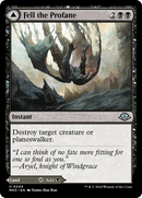 {C} Fell the Profane // Fell Mire [Modern Horizons 3][MH3 244]