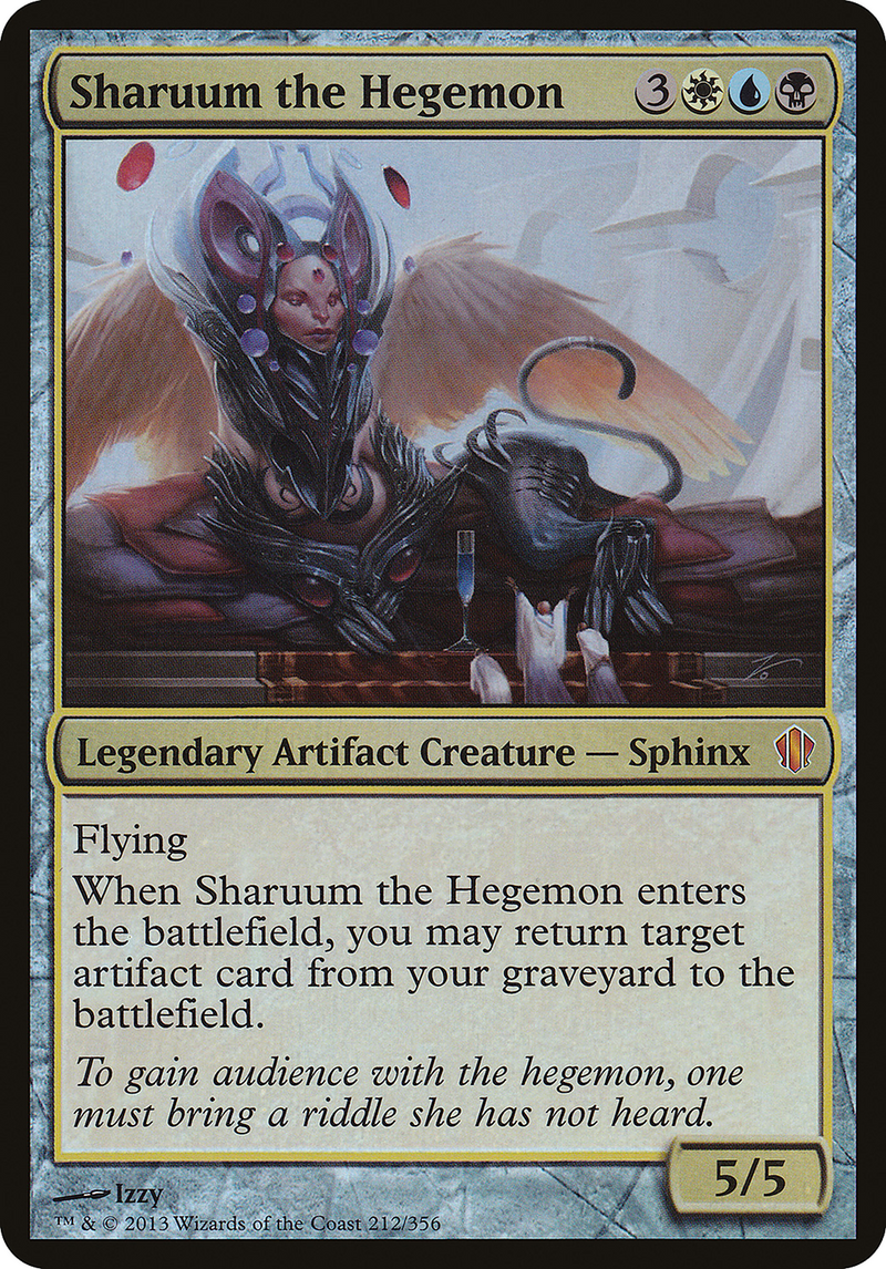 {O} Sharuum the Hegemon (Oversized) [Commander 2013 Oversized][OVR C13 212]