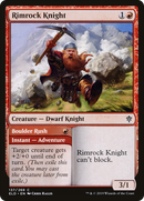 {C} Rimrock Knight // Boulder Rush [Throne of Eldraine][ELD 137]