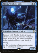 {R} Timin, Youthful Geist [Innistrad: Crimson Vow Commander][VOC 016]