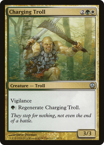 {C} Charging Troll [Duel Decks: Phyrexia vs. the Coalition][DDE 045]