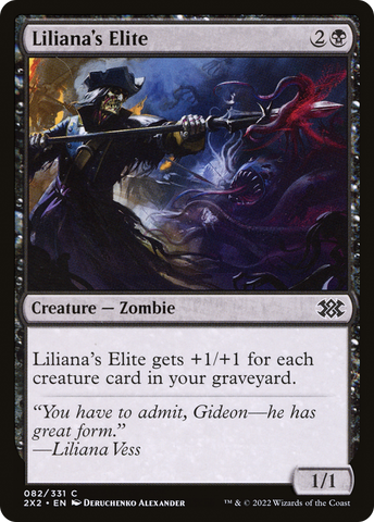 {C} Liliana's Elite [Double Masters 2022][2X2 082]