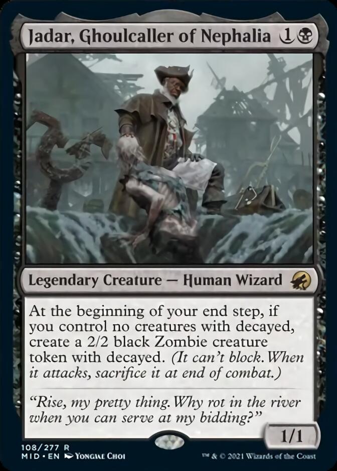 {R} Jadar, Ghoulcaller of Nephalia [Innistrad: Midnight Hunt][MID 108]