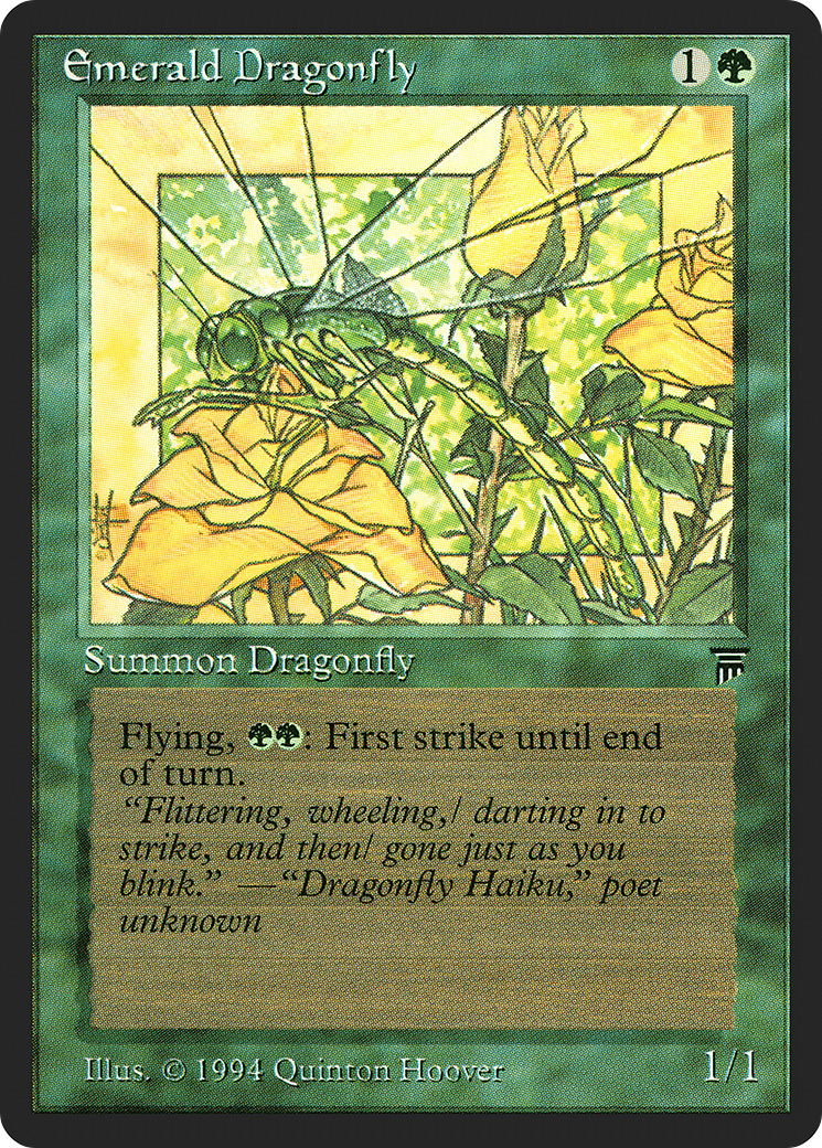 {C} Emerald Dragonfly [Legends][LEG 184]