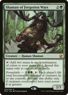 {R} Shaman of Forgotten Ways [Dragons of Tarkir][DTK 204] - Misty Mountain Games