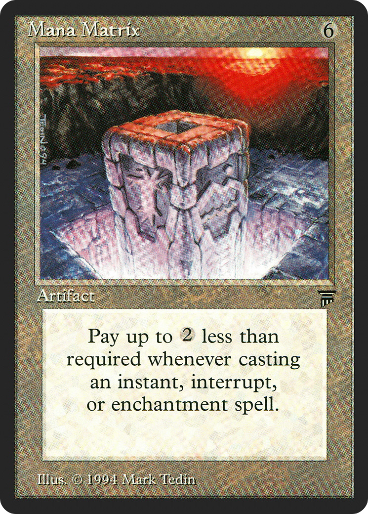 {R} Mana Matrix [Legends][LEG 285] - Misty Mountain Games