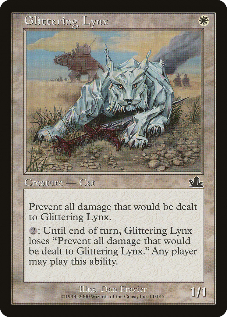 {C} Glittering Lynx [Prophecy][PCY 011]