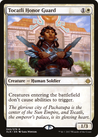 {R} Tocatli Honor Guard [Ixalan][XLN 042]