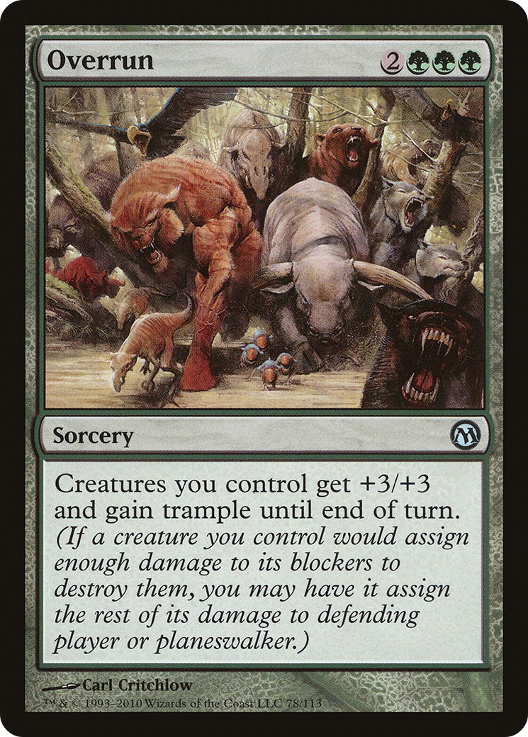 {C} Overrun [Duels of the Planeswalkers][DPA 078]