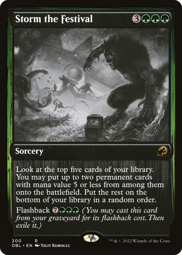 {R} Storm the Festival [Innistrad: Double Feature][DBL 200]