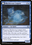 {C} Mischievous Catgeist // Catlike Curiosity [Innistrad: Crimson Vow][VOW 069]