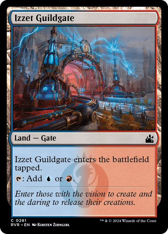 {C} Izzet Guildgate [Ravnica Remastered][RVR 281]