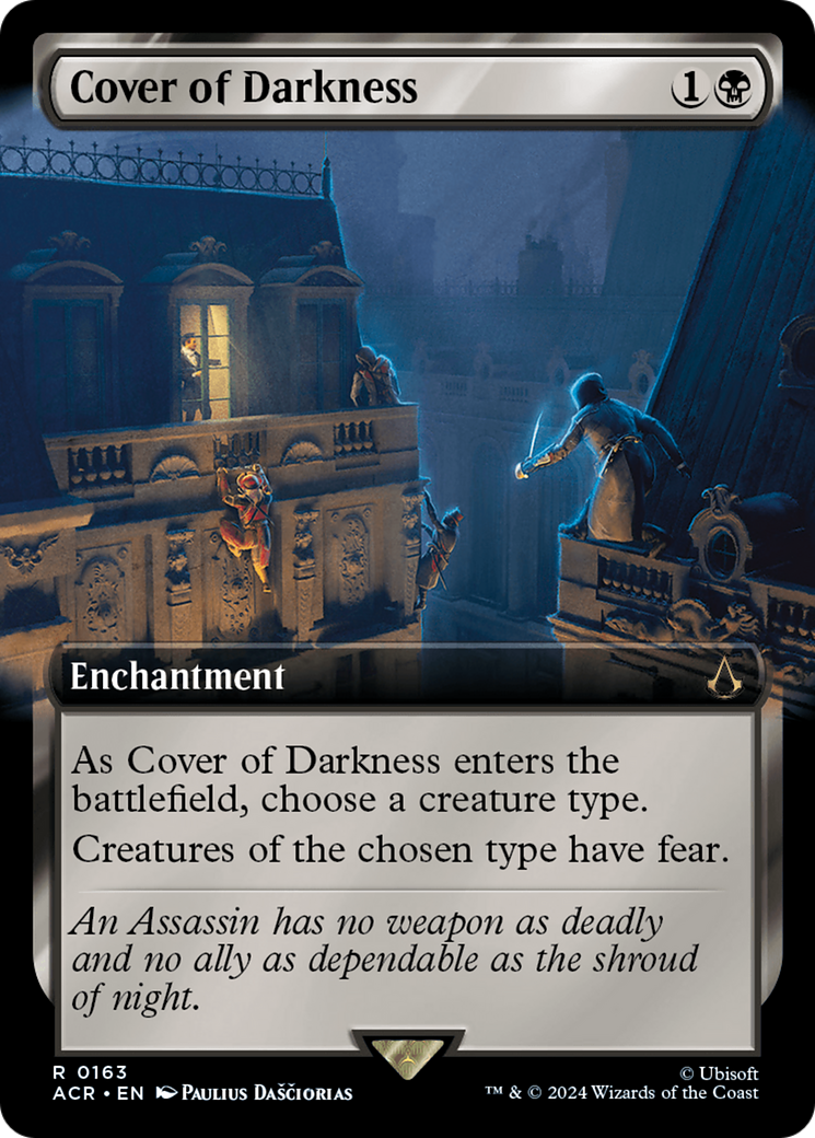{R} Cover of Darkness (Extended Art) [Assassin's Creed][ACR 163]