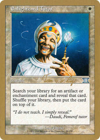 {C} Enlightened Tutor (Tom van de Logt) [World Championship Decks 2000][GB WC00 TVDL19]