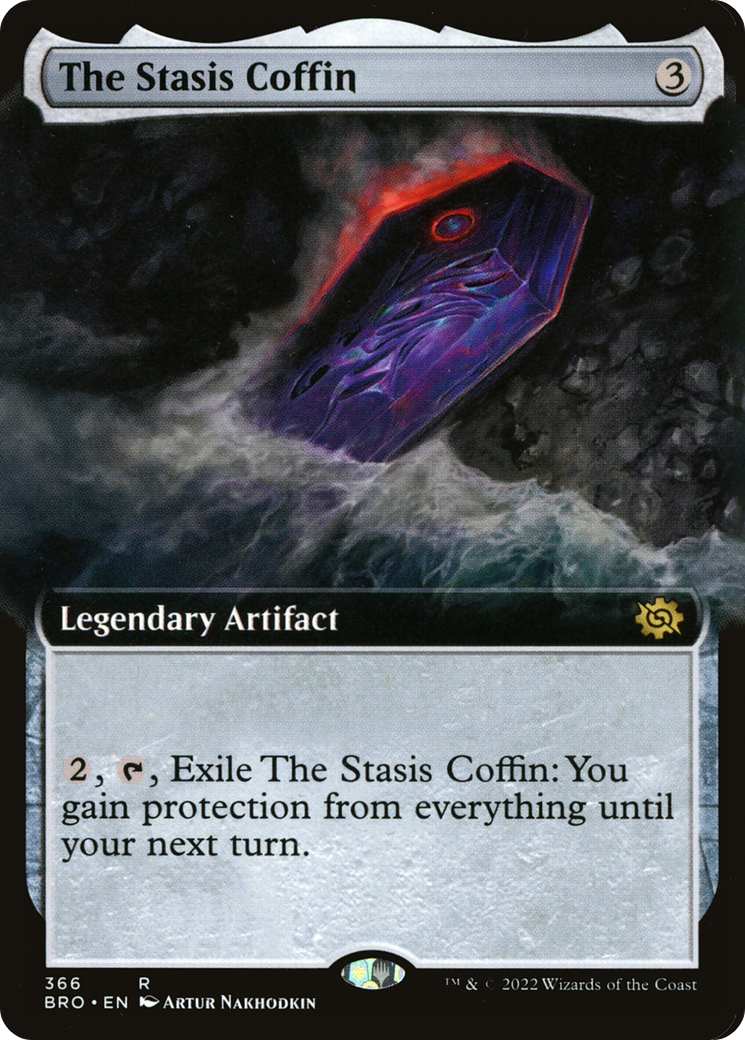 {R} The Stasis Coffin (Extended Art) [The Brothers' War][BRO 366]