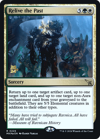 {R} Relive the Past [Murders at Karlov Manor Prerelease Promos][PR MKM 226]