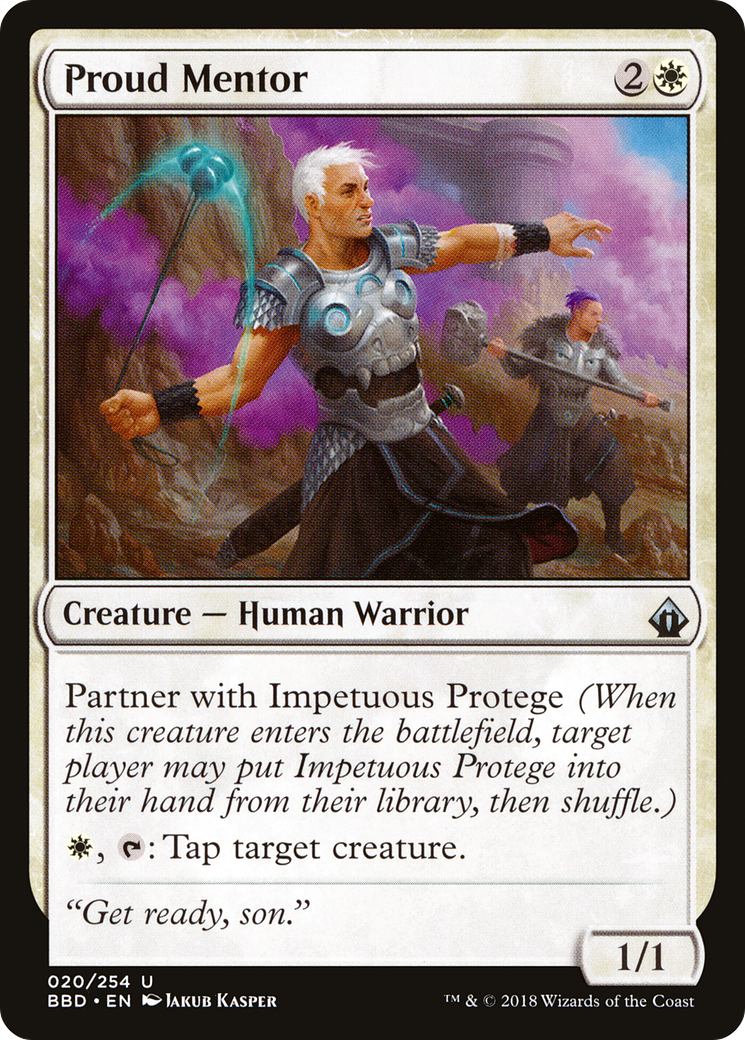{C} Proud Mentor [Battlebond][BBD 020]
