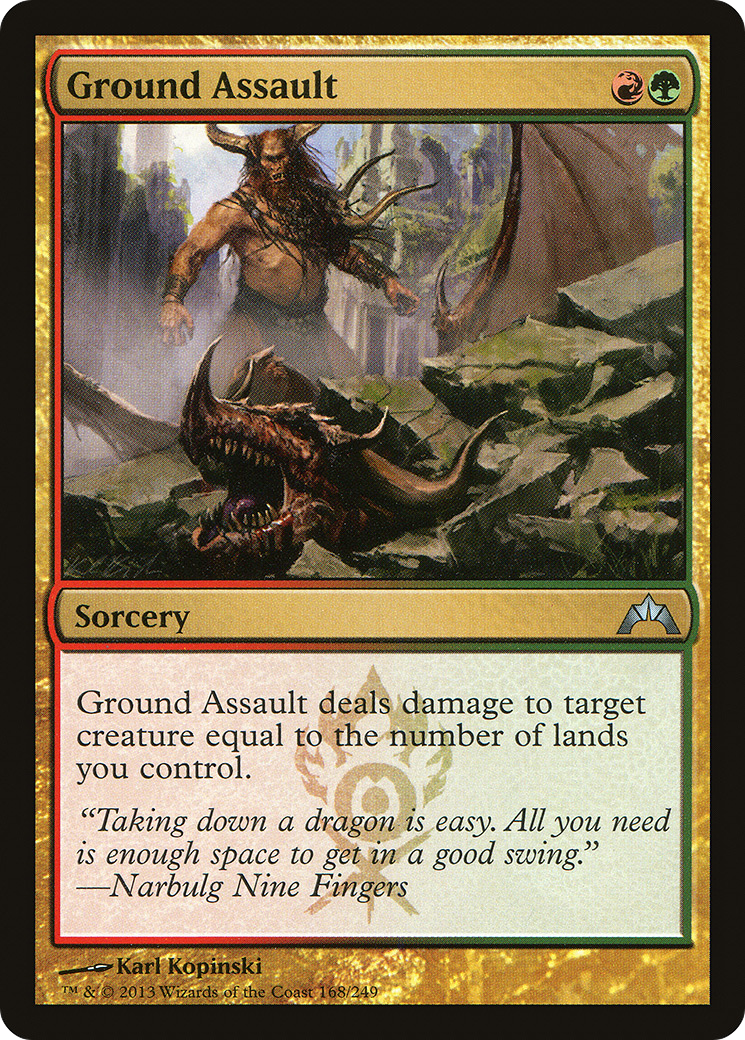 {C} Ground Assault [Gatecrash][GTC 168]