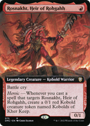 {R} Rosnakht, Heir of Rohgahh (Extended Art) [Dominaria United Commander][DMC 075]