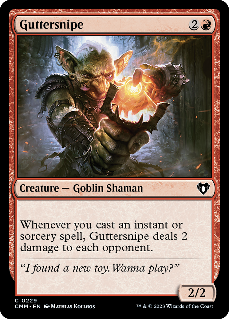 {C} Guttersnipe [Commander Masters][CMM 229]