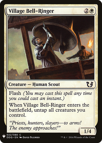 {C} Village Bell-Ringer [Mystery Booster][LS DDQ 022]