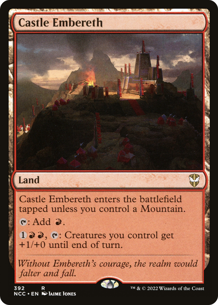 {R} Castle Embereth [Streets of New Capenna Commander][NCC 392]